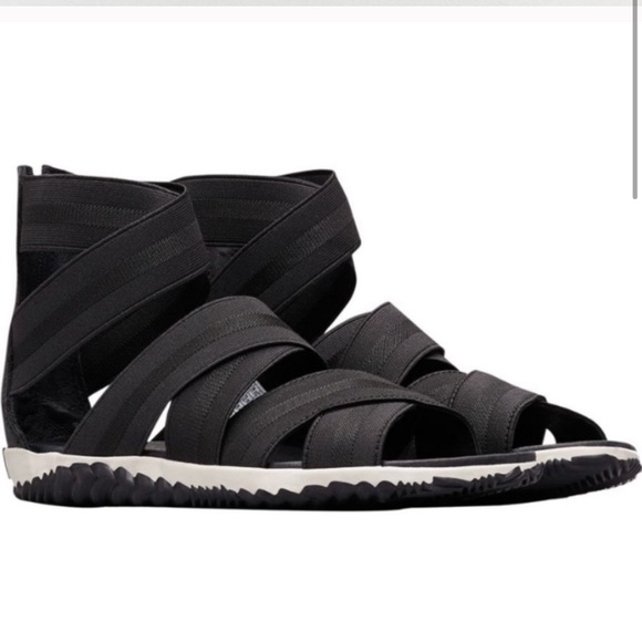 Sorel Out & About Plus Sandals Elastic Gladiator - Picture 2 of 7